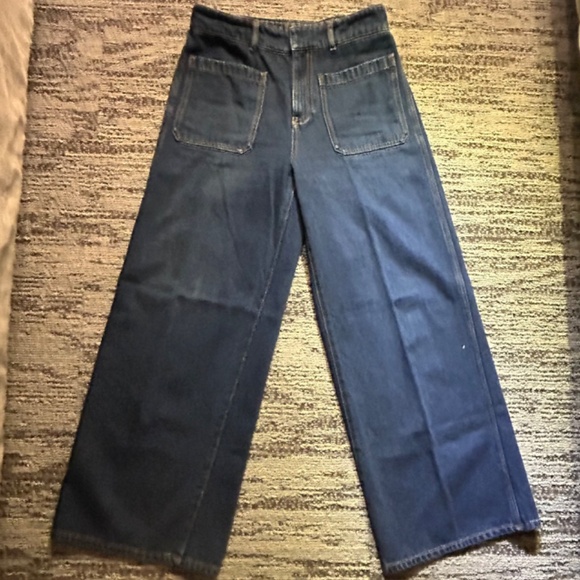 Christian Dior Denim Couture Flared Leg Jeans Sz 4 - Picture 3 of 15